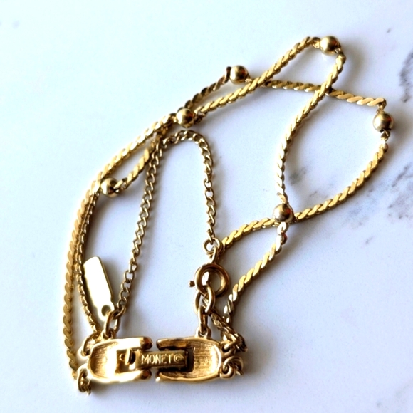 Monet Bracelet, High-Quality Gold Plated - Picture 3 of 4